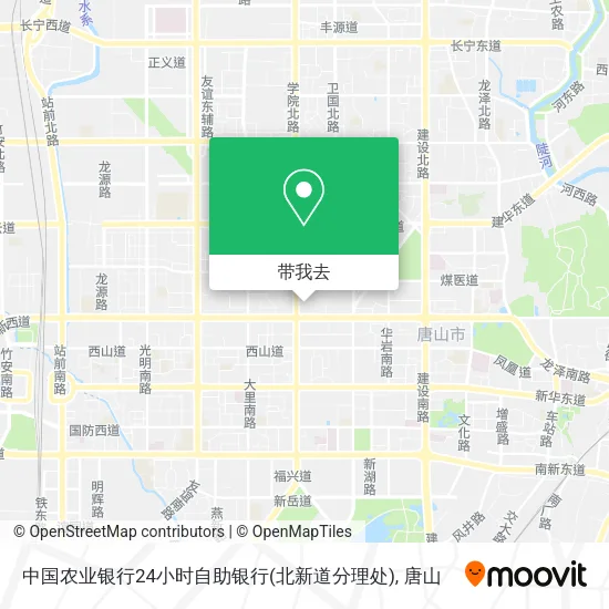 中国农业银行24小时自助银行(北新道分理处)地图