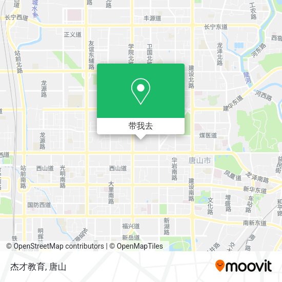 杰才教育地图