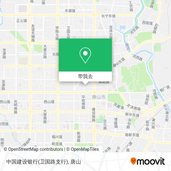 中国建设银行(卫国路支行)地图