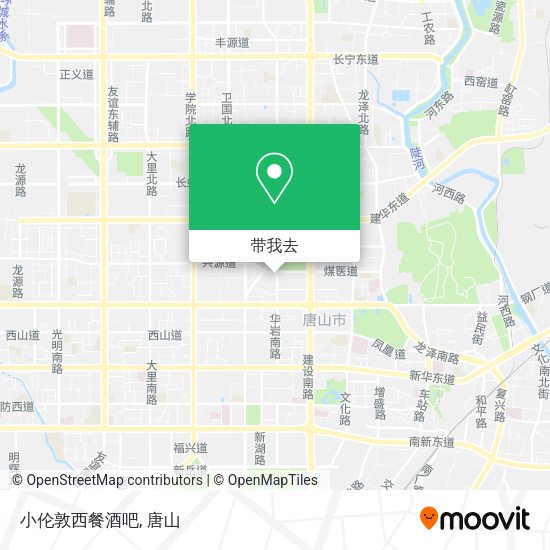 小伦敦西餐酒吧地图