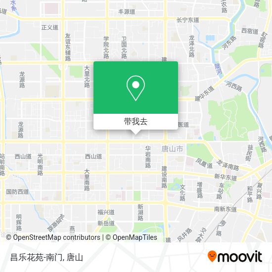 昌乐花苑-南门地图