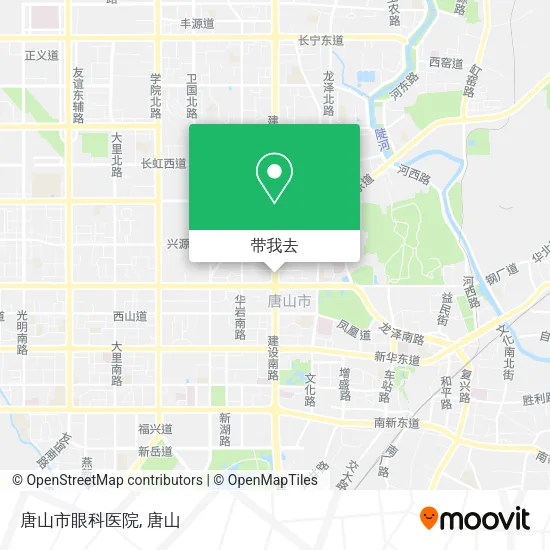 唐山市眼科医院地图