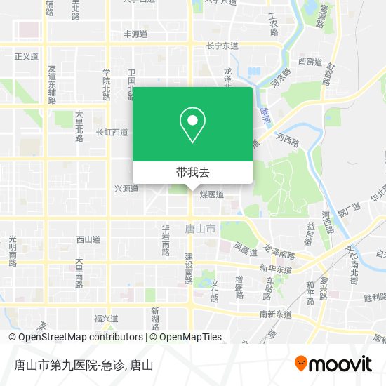 唐山市第九医院-急诊地图