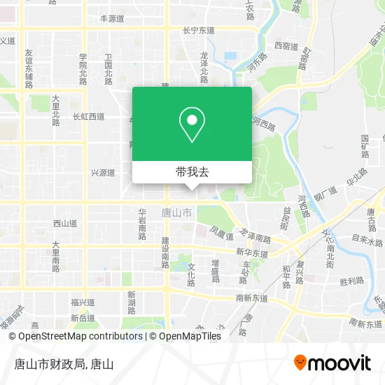 唐山市财政局地图
