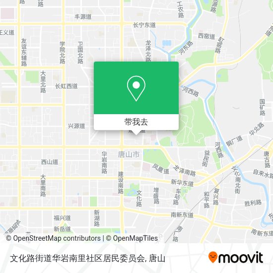 文化路街道华岩南里社区居民委员会地图