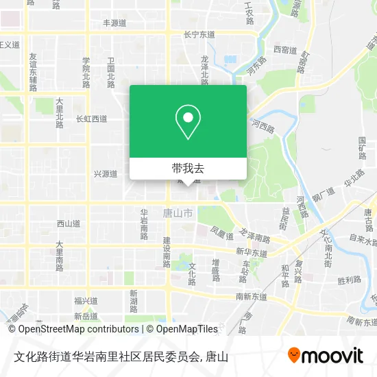 文化路街道华岩南里社区居民委员会地图