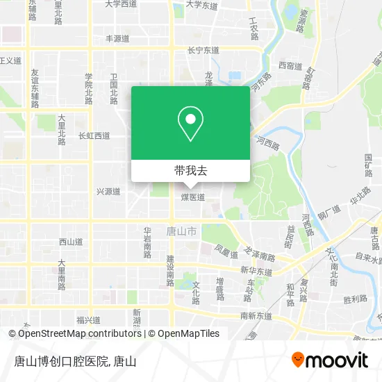 唐山博创口腔医院地图
