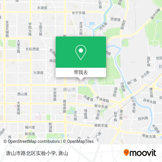 唐山市路北区实验小学地图