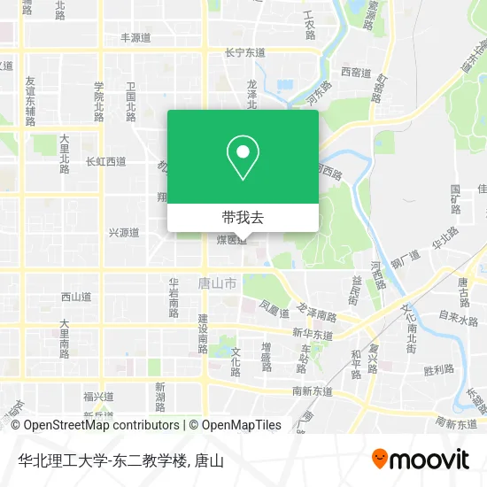 华北理工大学-东二教学楼地图