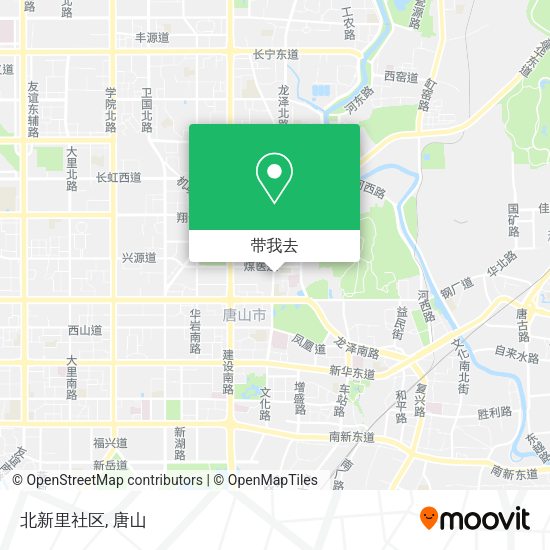 北新里社区地图