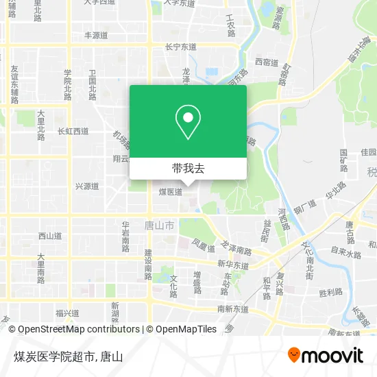 煤炭医学院超市地图