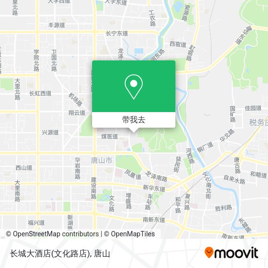 长城大酒店(文化路店)地图