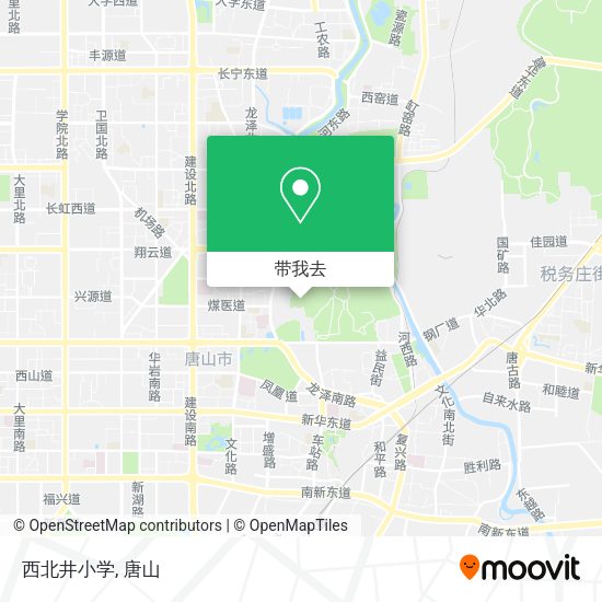 西北井小学地图