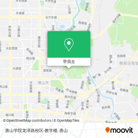 唐山学院龙泽路校区-教学楼地图