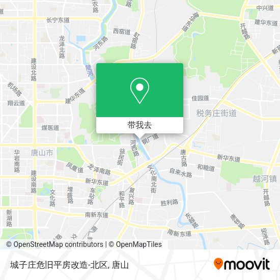 城子庄危旧平房改造-北区地图