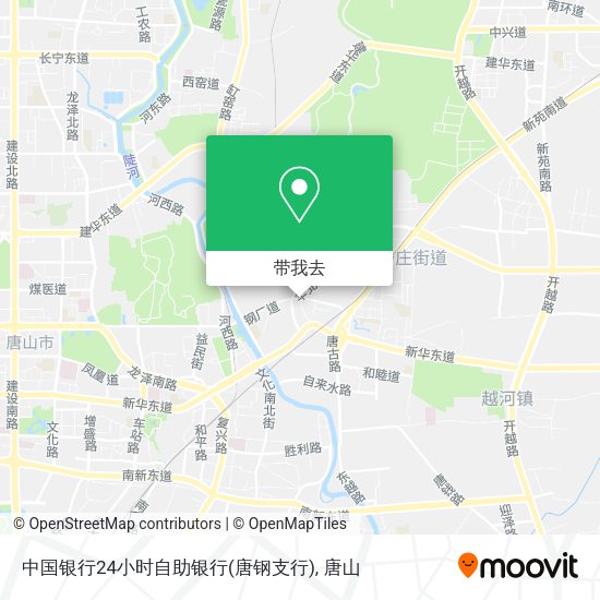 中国银行24小时自助银行(唐钢支行)地图