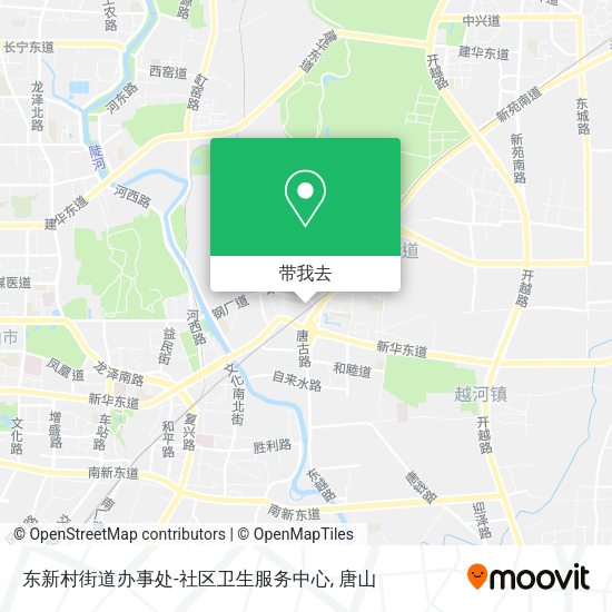 东新村街道办事处-社区卫生服务中心地图