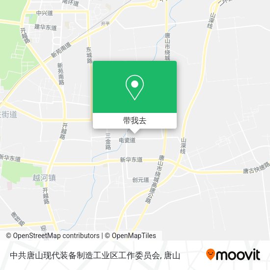 中共唐山现代装备制造工业区工作委员会地图