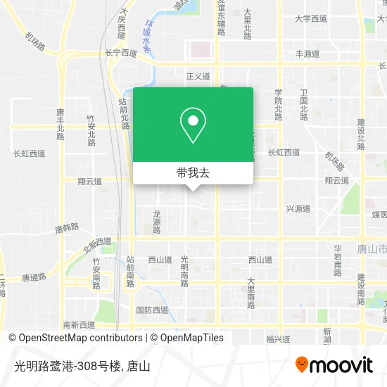 光明路鹭港-308号楼地图