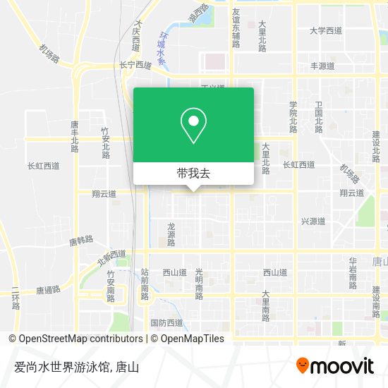 爱尚水世界游泳馆地图
