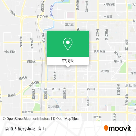 唐通大厦-停车场地图
