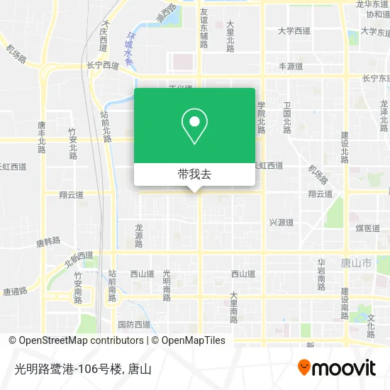 光明路鹭港-106号楼地图