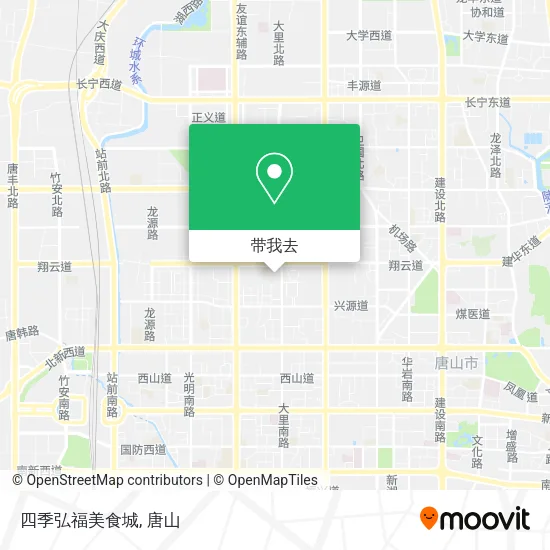 四季弘福美食城地图