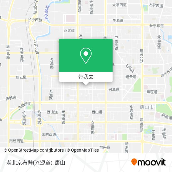 老北京布鞋(兴源道)地图
