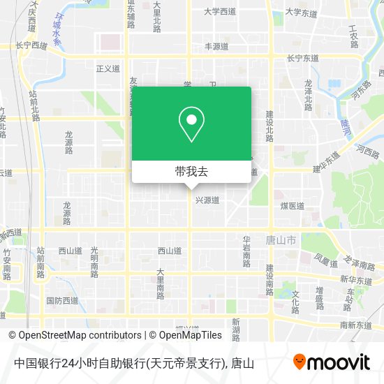 中国银行24小时自助银行(天元帝景支行)地图