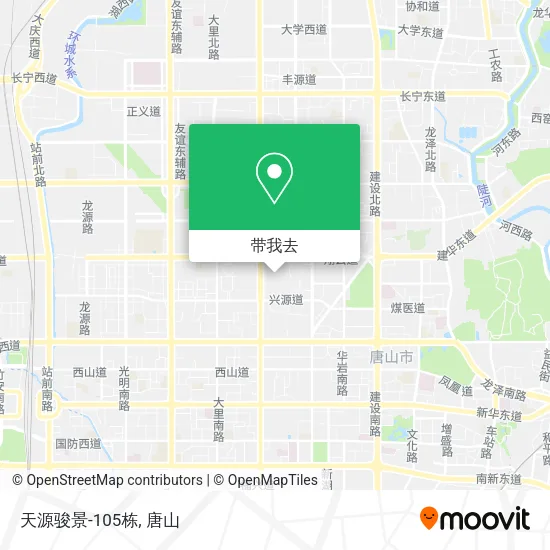 天源骏景-105栋地图