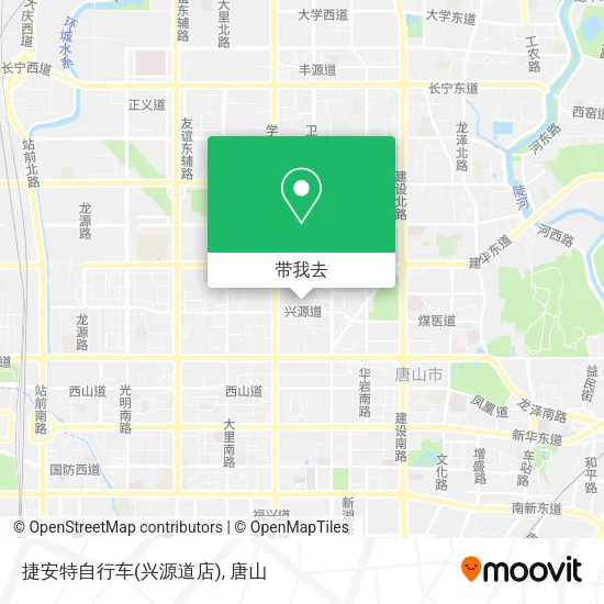 捷安特自行车(兴源道店)地图