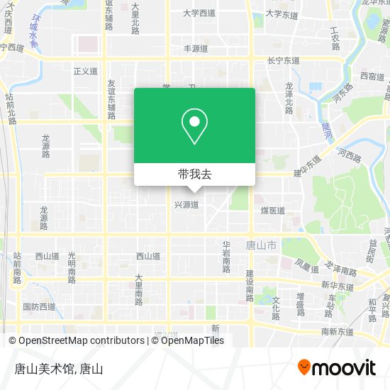 唐山美术馆地图