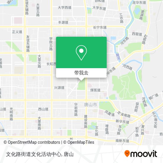 文化路街道文化活动中心地图