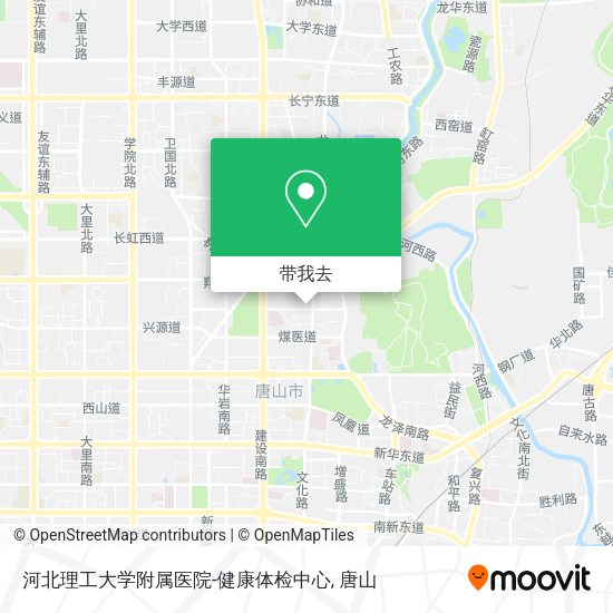 河北理工大学附属医院-健康体检中心地图