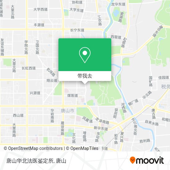 唐山华北法医鉴定所地图
