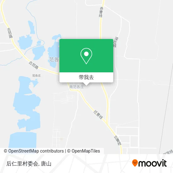 后仁里村委会地图