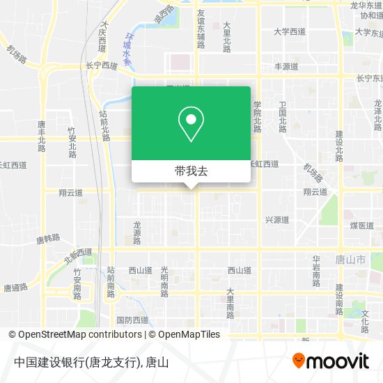 中国建设银行(唐龙支行)地图