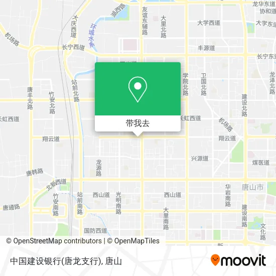中国建设银行(唐龙支行)地图