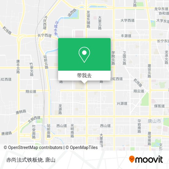 赤尚法式铁板烧地图
