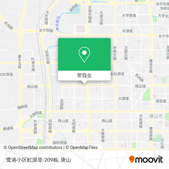 鹭港小区虹源里-209栋地图