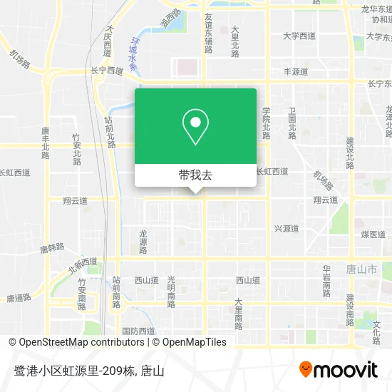 鹭港小区虹源里-209栋地图