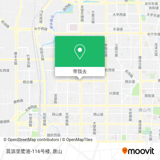 晨源里鹭港-116号楼地图