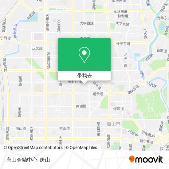 唐山金融中心地图