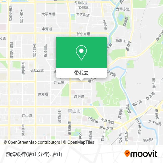 渤海银行(唐山分行)地图