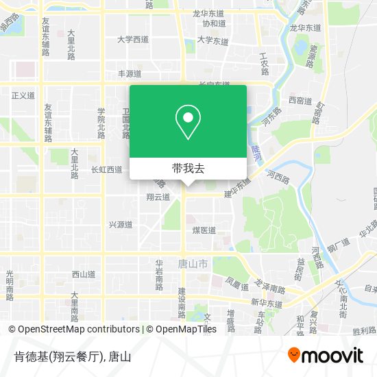 肯德基(翔云餐厅)地图
