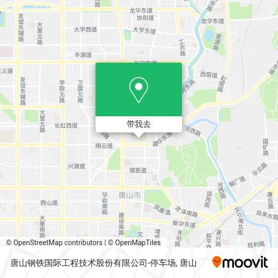 唐山钢铁国际工程技术股份有限公司-停车场地图