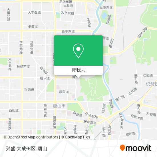 兴盛·大成-B区地图
