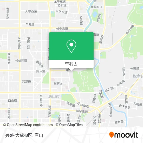 兴盛·大成-B区地图
