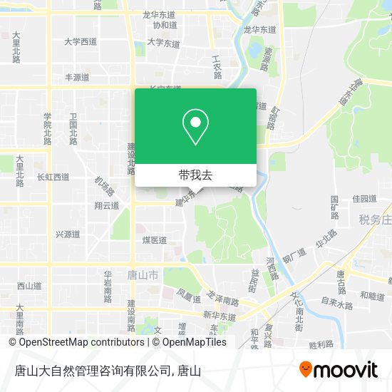 唐山大自然管理咨询有限公司地图