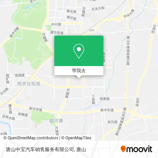 唐山中宝汽车销售服务有限公司地图